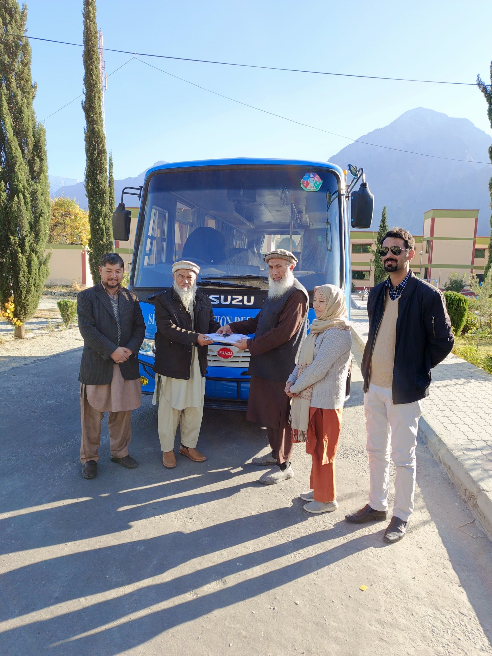 Wheelchair-Accessible Bus for Special Education Center, Chilas